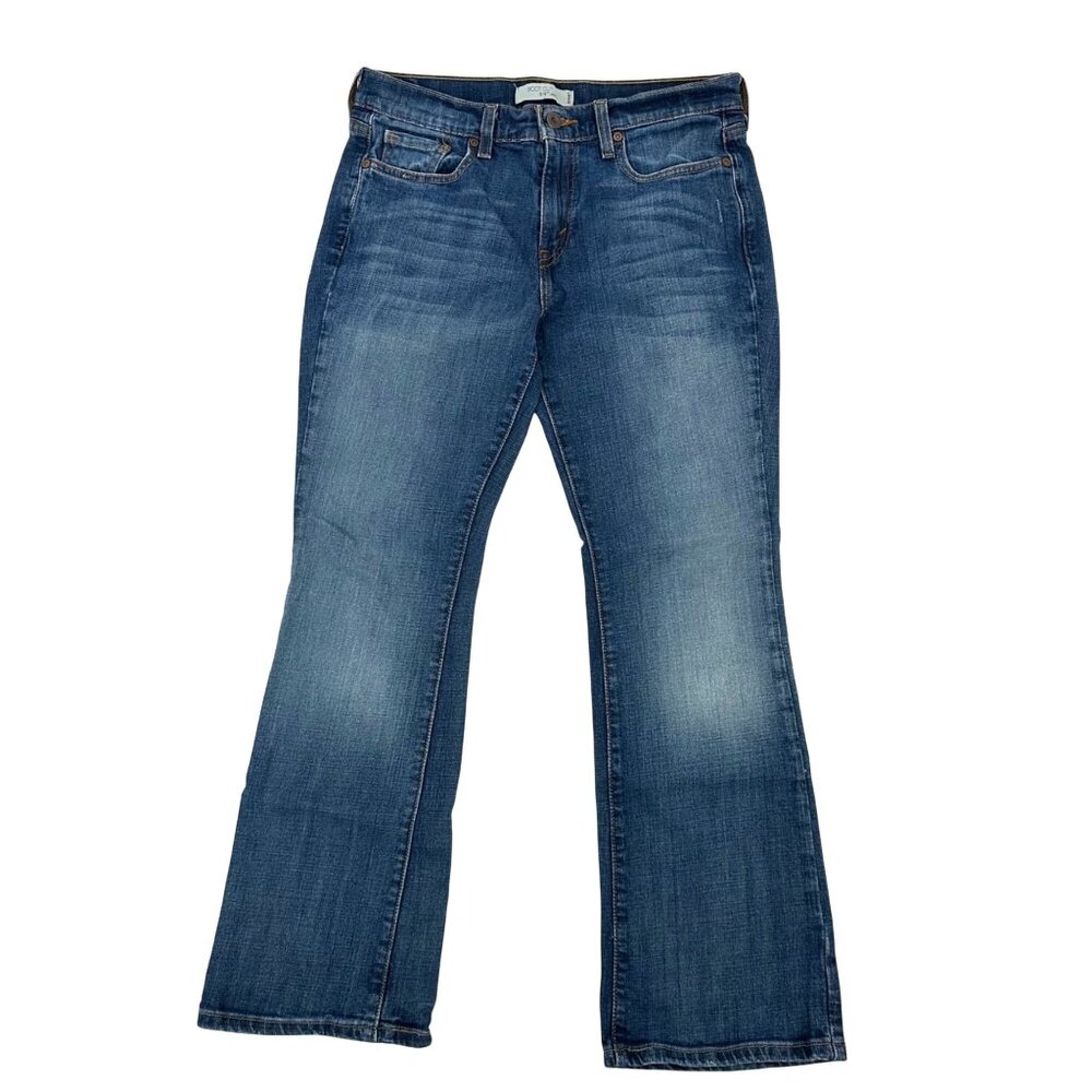 Levis Womens 515 Blue Medium Wash Boot Cut Jeans Size 8